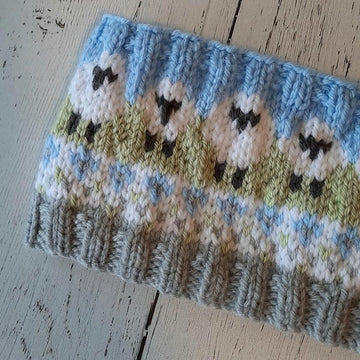 Serena HEADBAND, Sheep in the Pasture Headband