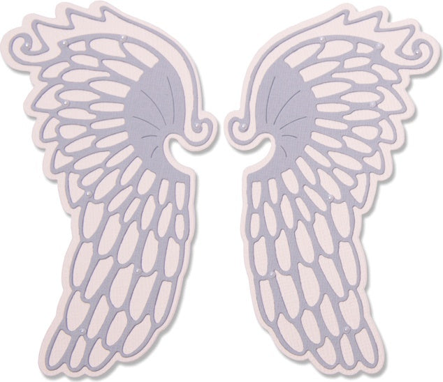 Sizzix Thinlits Dies By Lisa Jones - Angel Wings