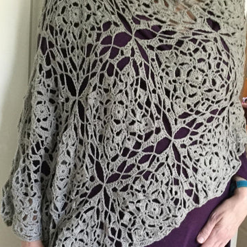 Asymmetric Shawl Cape Top