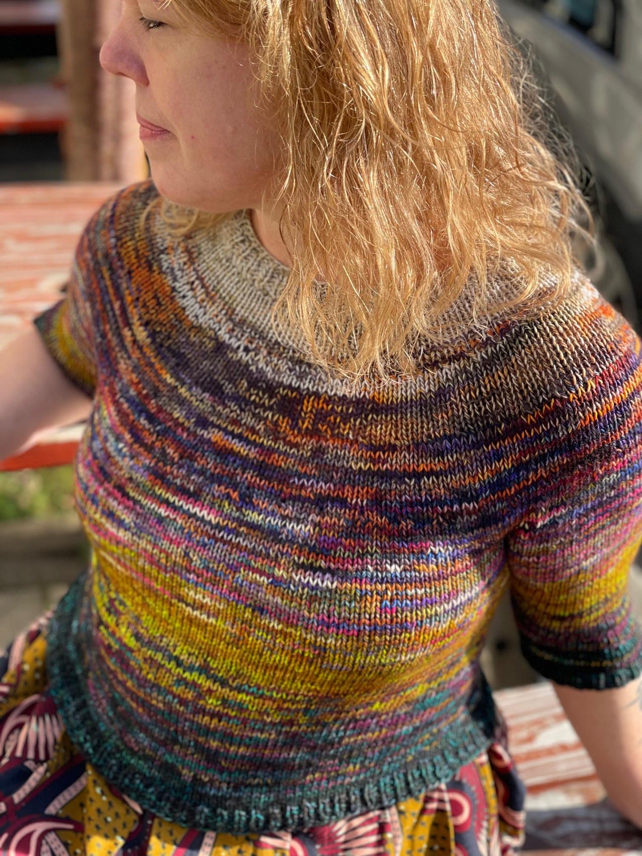 Folie aux Deux Pullover