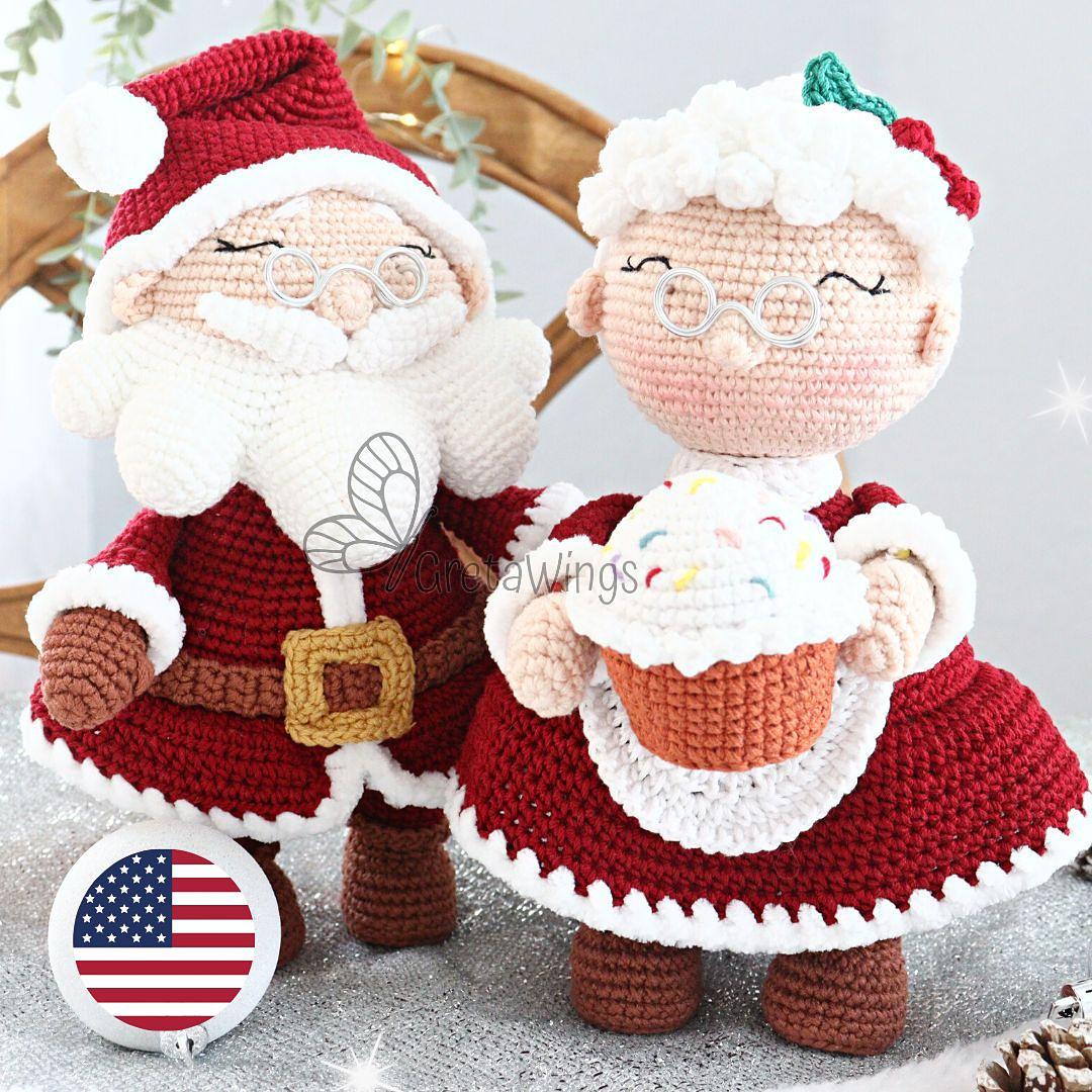 Santa Claus and Mrs. Claus