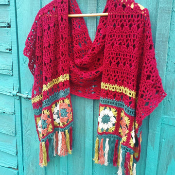 May Flower Wrap