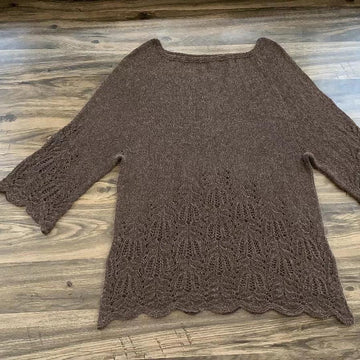 Palm Lace Pullover