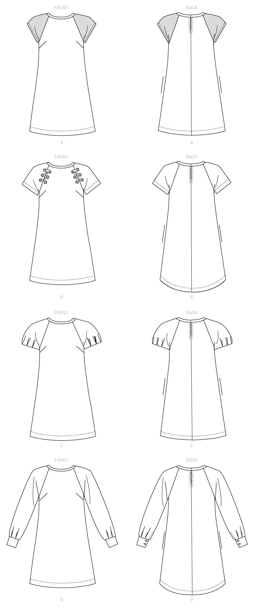 McCall's Misses' Dresses M7862 - Sewing Pattern