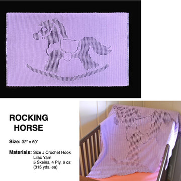 Rocking Horse Baby Afghan