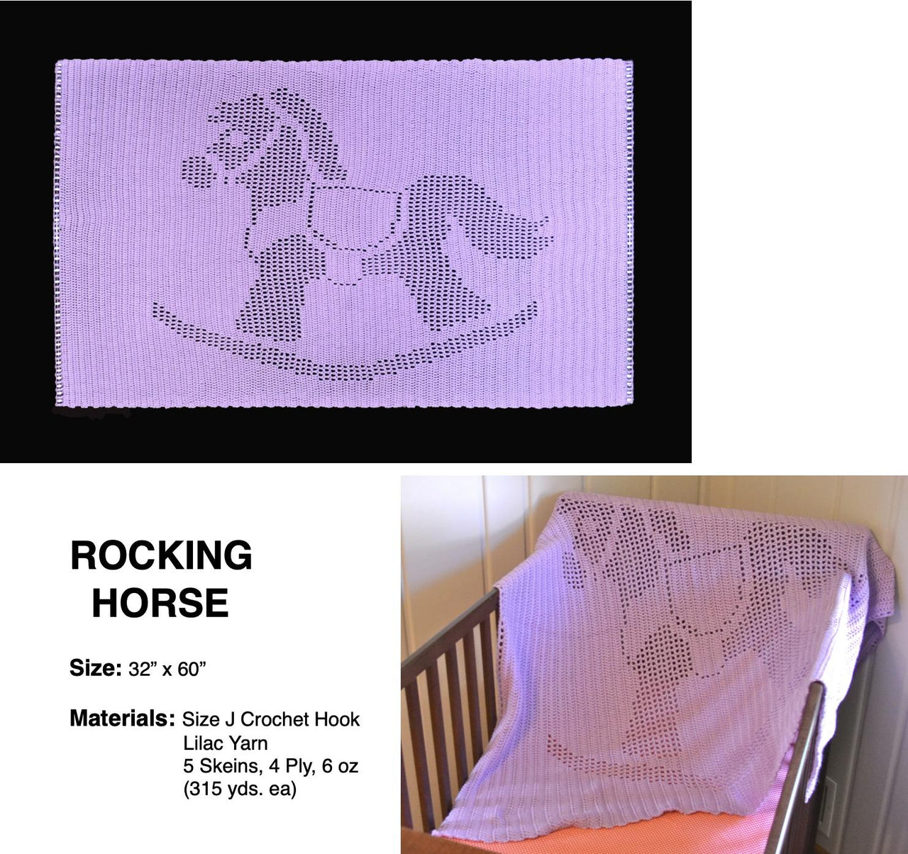 Rocking Horse Baby Afghan