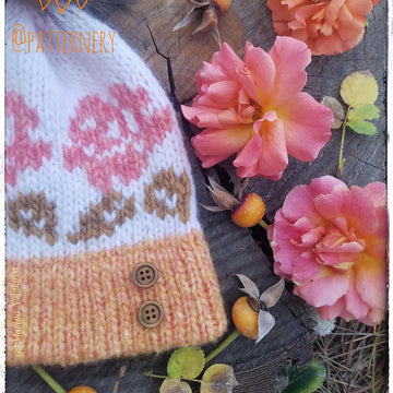 Autumn Rose beanie
