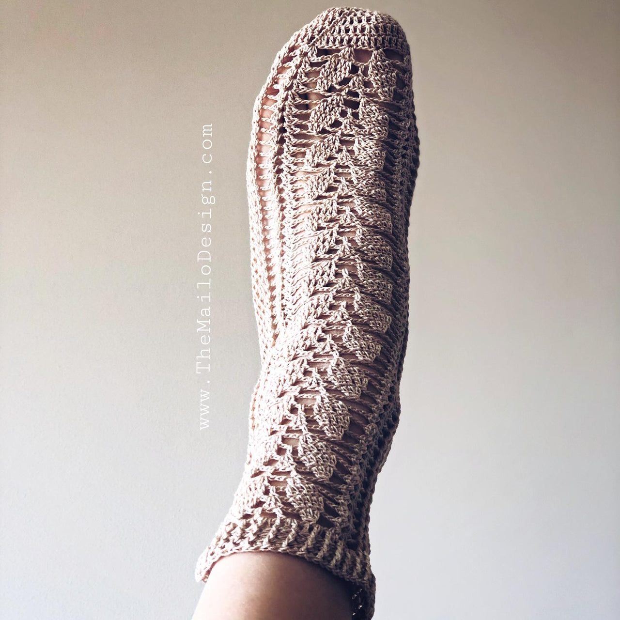 Leaf Lace Socks