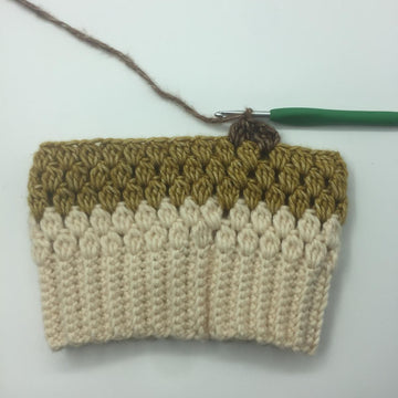 Cluster stitch hat