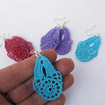 Lace earrings