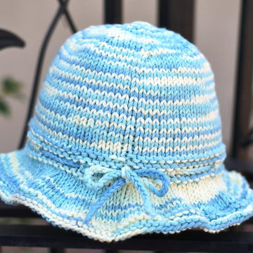 Cotton Sun Hat ( Baby to Woman Size )