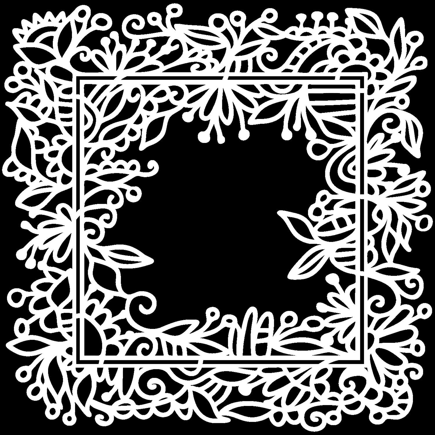 The Crafter's Workshop Crafter's Workshop Template 6"X6" - Garden Frame