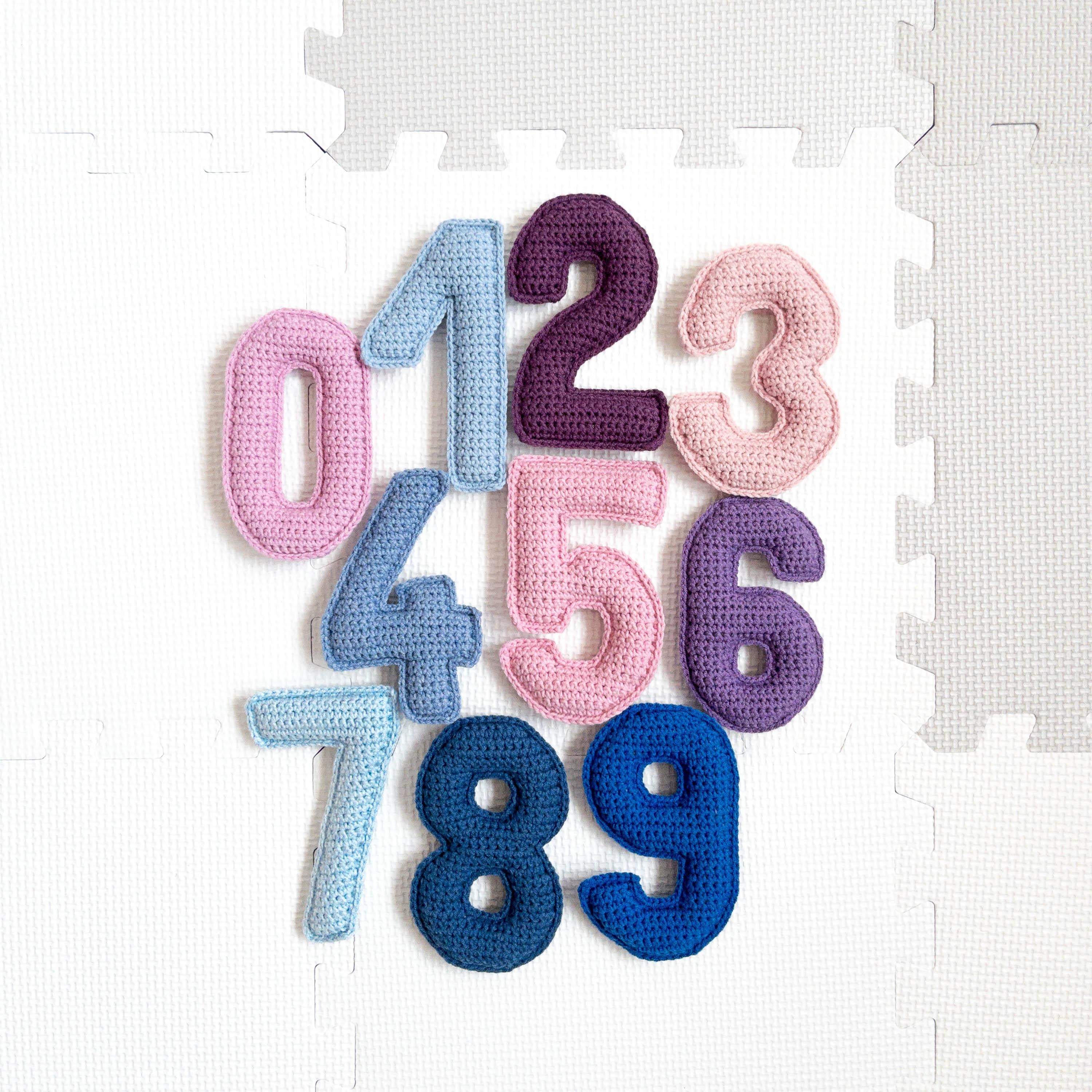 Crochet Numbers Pattern