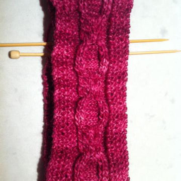 Knotty Cabled Earwarmer