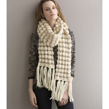 Great Outdoors Scarf - Knitting Pattern for Women in Tahki Yarns Montana