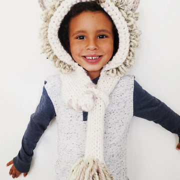 Leroy the Lion Hooded Scarf