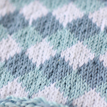 Set of 3 Fair Isle Blocks