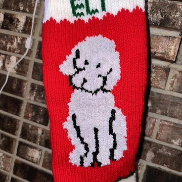 Golden Doodle stocking