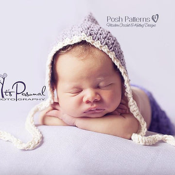 Vintage Style Baby Pixie Hat Crochet Pattern 266