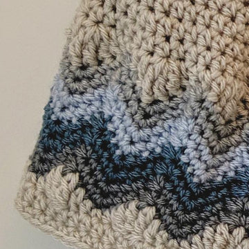 Chevron Poncho