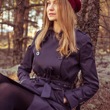 Knitted beret hat "Lisabet"