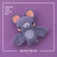 Oscar the Little Bat - Free Toy Crochet Pattern For Halloween in Paintbox Yarns Cotton Aran by Paintbox Yarns