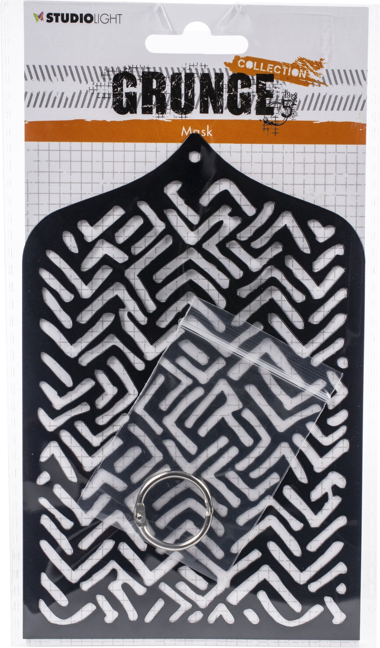 Studio Light Grunge 3.0 Collection A6 Stencil - NR. 29
