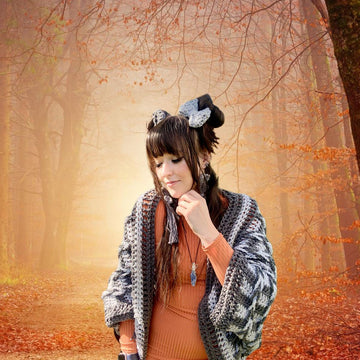 The Stripes and Ladders Cocoon Cardigan