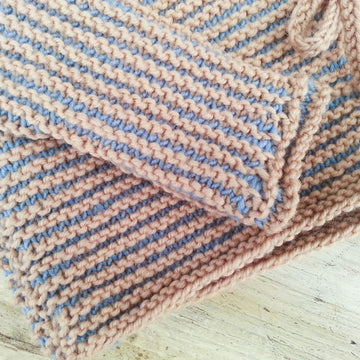 Striped Baby Wrap Cardigan