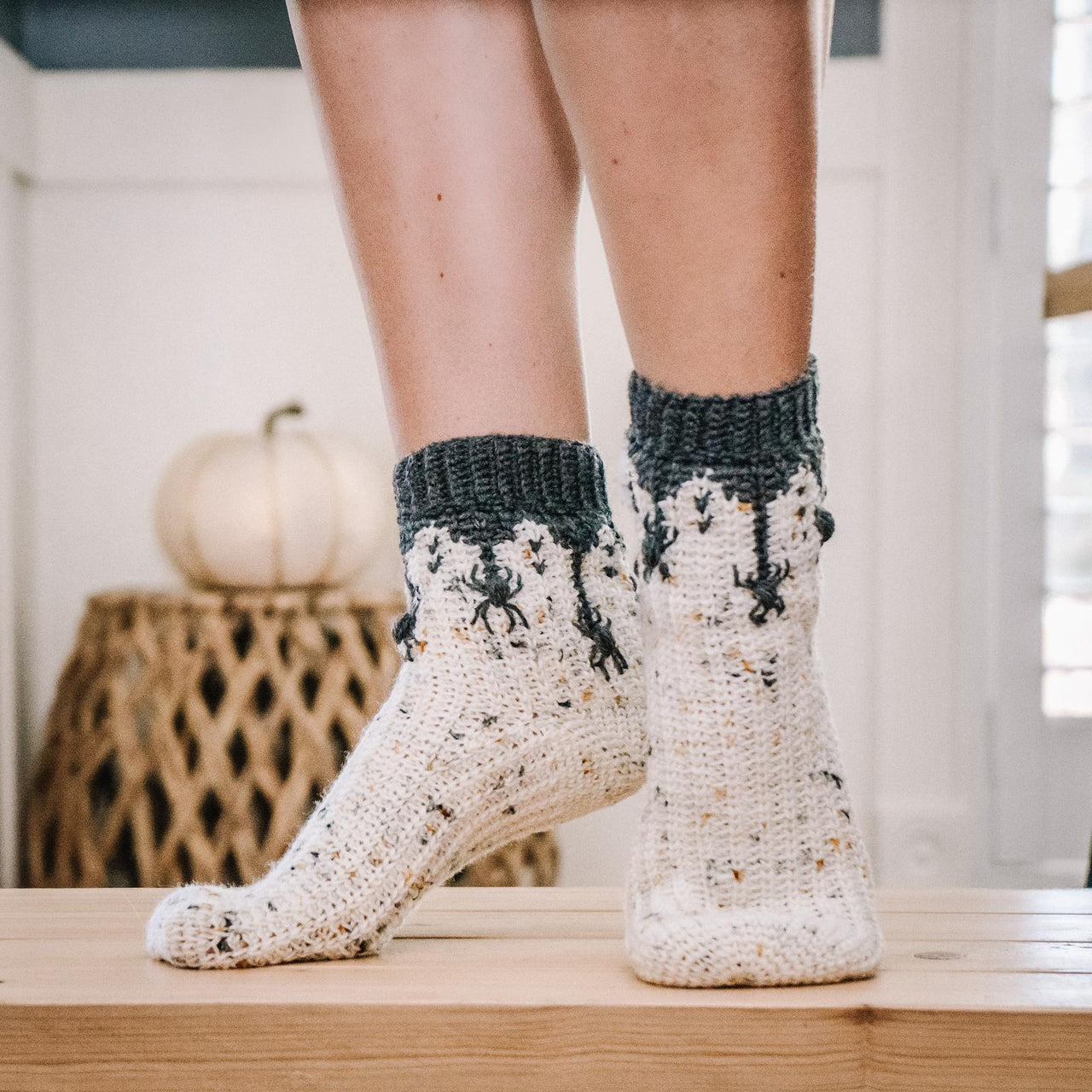 Creepy Crawly Spider Sock