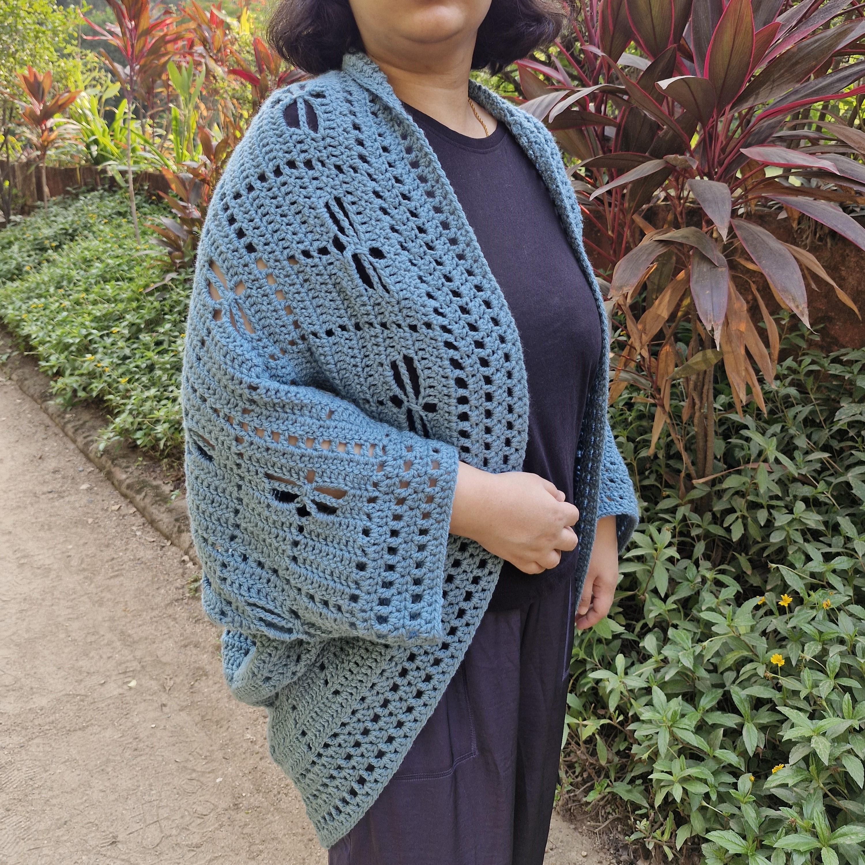 Dragonfly Garden Shrug