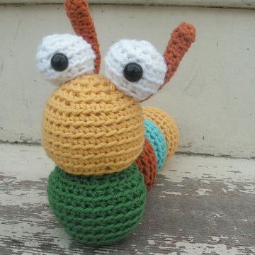 Amigurumi Alastair the Caterpillar