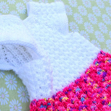 Mock Cables Baby/Toddler Dress