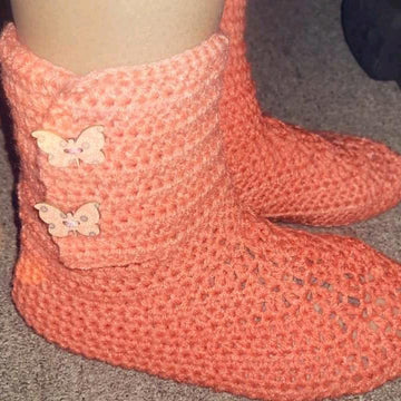 Crochet Adult Boots / Slippers