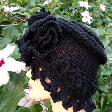 Crochet Tutorial Pattern for my Cosmosicula's hat. Retro style hat. Elegant winter hat. Pdf 25 pages, 64 photos, 5 videos. English version.