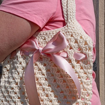 Granny Bow Market Bag