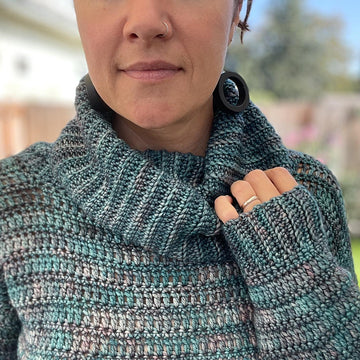 Nivelle Cowl Neck Sweater