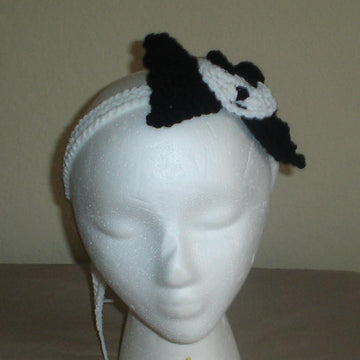 Panda Bow Headband