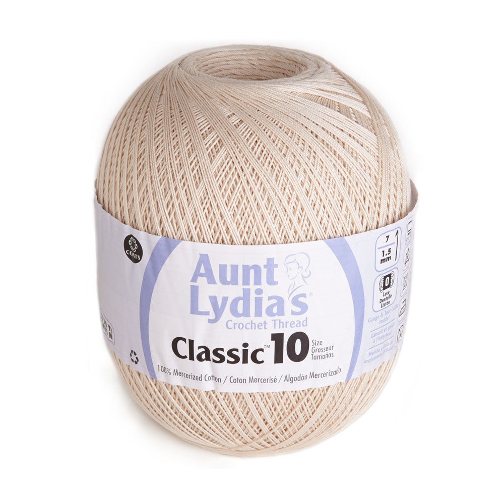 Aunt Lydia's Classic Crochet Thread Jumbo Size 10