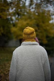 Knitting at the Library Hat