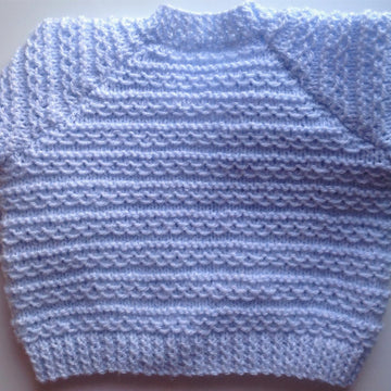 Waves of Love baby cardigan