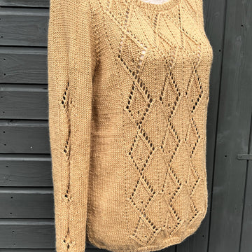 Corrynn, Diamond Patterned Sweater