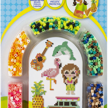 Perler Fuse Bead Activity Kit - Tropical Island Arch