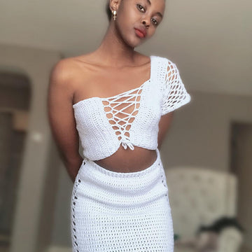 Side mesh skirt