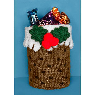 Christmas Pudding Tin Can Cover Holder