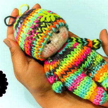 Loom Knitting Patterns Tiny Amigurumi Dolls