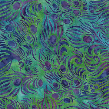 Island Batik Proud Peacock - 112129883