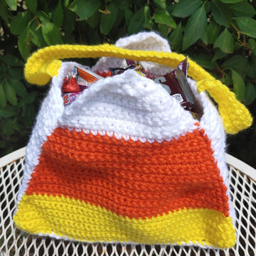 Candy Corn Halloween Bag