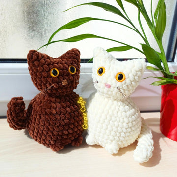 Kitten Plushie / Kätzchen Plüschtier (No Sew)