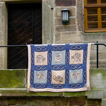 Beastie Celtic Blanket